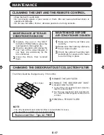 Preview for 18 page of Sharp AE-X07ER Operation Manual