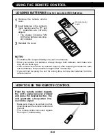 Предварительный просмотр 8 страницы Sharp AE-X08BE-C Operation Manual