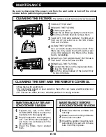 Предварительный просмотр 20 страницы Sharp AE-X08BE-C Operation Manual