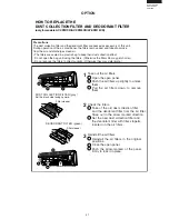 Предварительный просмотр 41 страницы Sharp AE-X08BE-C Service Manual