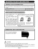 Preview for 12 page of Sharp AE-X08BE Operation Manual