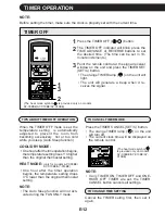 Preview for 14 page of Sharp AE-X08BE Operation Manual