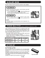 Preview for 16 page of Sharp AE-X08BE Operation Manual