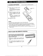 Preview for 6 page of Sharp AE-X099J Operation Manual