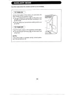 Preview for 13 page of Sharp AE-X099J Operation Manual