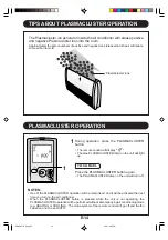 Preview for 16 page of Sharp AE-X09FR Operation Manual