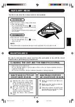 Preview for 17 page of Sharp AE-X09FR Operation Manual