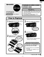 Preview for 45 page of Sharp AE-X127E Service Manual