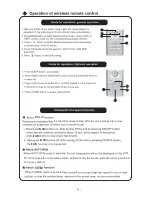 Предварительный просмотр 11 страницы Sharp AE-X24LCJ Operation Manual