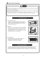 Preview for 14 page of Sharp AE-X28MCJ Operation Manual