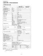 Preview for 2 page of Sharp AE-X2M14LR Service Manual