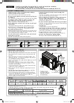 Preview for 2 page of Sharp AE-X2M20RU Installation Manual