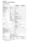 Preview for 2 page of Sharp AE-X3M18JR Service Manual