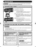 Preview for 17 page of Sharp AE-XM18BE Operation Manual