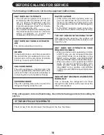 Preview for 18 page of Sharp AE-XM18BE Operation Manual