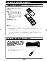 Preview for 9 page of Sharp AE-XM18CR Operation Manual