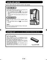 Preview for 19 page of Sharp AE-XM18CR Operation Manual