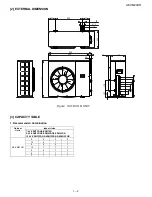 Preview for 3 page of Sharp AE-XM24HR Service Manual