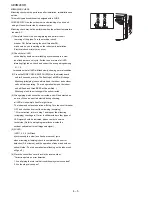 Preview for 34 page of Sharp AE-XM24HR Service Manual