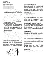 Preview for 10 page of Sharp AE-XM30GR Service Manual