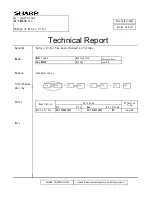 Preview for 42 page of Sharp AE-XM30GR Service Manual