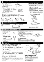 Preview for 3 page of Sharp AE-Z25TR Instalation Gude