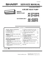 Sharp AE-Z35PR Service Manual preview