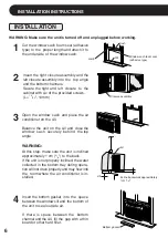 Preview for 6 page of Sharp AF-06ERL Installation And Operation Manual