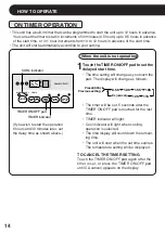 Preview for 14 page of Sharp AF-08ERL Installation And Operation Manual