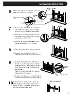 Preview for 7 page of Sharp AF-100DX Installation And Operation Manual