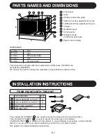 Preview for 4 page of Sharp AF-A098E Operation Manual