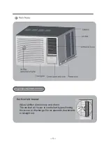 Preview for 8 page of Sharp AF-A12UA Operation Manual