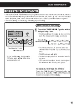 Preview for 15 page of Sharp AF-P80CX Installation And Operation Manual