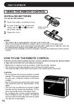 Preview for 16 page of Sharp AF-P80CX Installation And Operation Manual