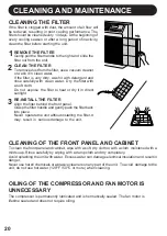 Preview for 20 page of Sharp AF-P80CX Installation And Operation Manual