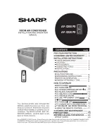 Sharp AF-Q100PX Installation And Operation Manual preview