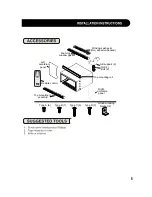 Предварительный просмотр 5 страницы Sharp AF-Q100PX Installation And Operation Manual