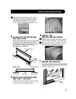 Предварительный просмотр 7 страницы Sharp AF-Q100PX Installation And Operation Manual