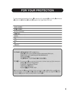 Preview for 3 page of Sharp AF-Q100RX Installation And Operation Manual