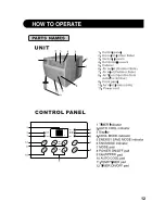 Предварительный просмотр 13 страницы Sharp AF-Q100RX Installation And Operation Manual