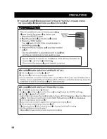 Preview for 20 page of Sharp AF-Q100RX Installation And Operation Manual