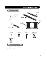 Preview for 5 page of Sharp AF-Q60PX Installation And Operation Manual