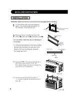 Preview for 6 page of Sharp AF-Q60PX Installation And Operation Manual