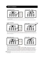 Preview for 14 page of Sharp AF-Q60PX Installation And Operation Manual