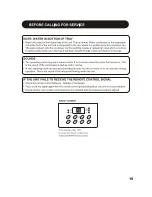 Preview for 19 page of Sharp AF-Q60PX Installation And Operation Manual