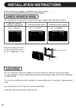 Preview for 4 page of Sharp AF-R100EX Installation And Operation Manual