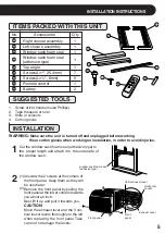 Preview for 5 page of Sharp AF-R100EX Installation And Operation Manual