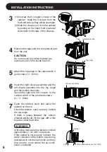 Preview for 6 page of Sharp AF-R100EX Installation And Operation Manual