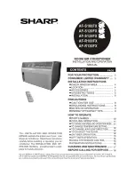 Предварительный просмотр 2 страницы Sharp AF-R100FX Installating And Operation Manual