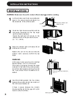 Preview for 6 page of Sharp AF-R80CX Installation And Operation Manual